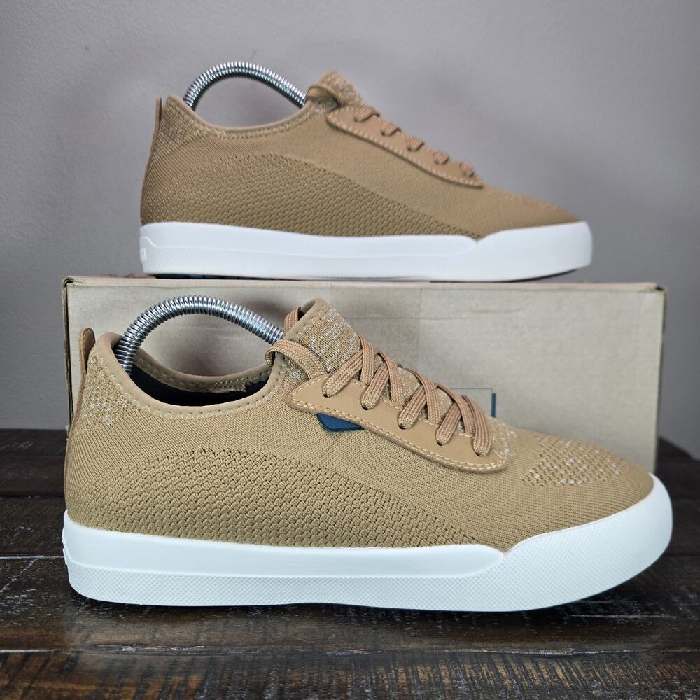 Vessi Weekend Sneaker Womens Size 9 Waterproof Shoes Oak Brown White Mens 8